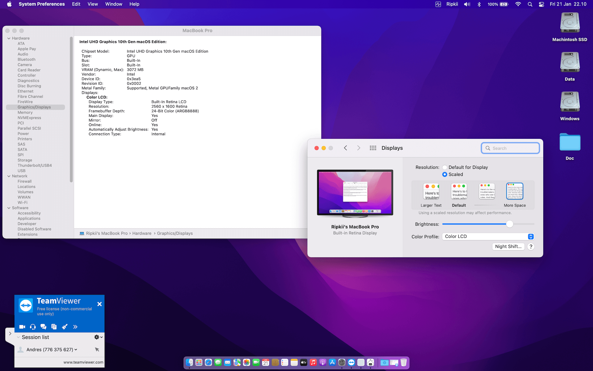 Lenovo Ideapad S540 13IML [Intel UHD 10Th Gen + I2C]   OpenCore 3